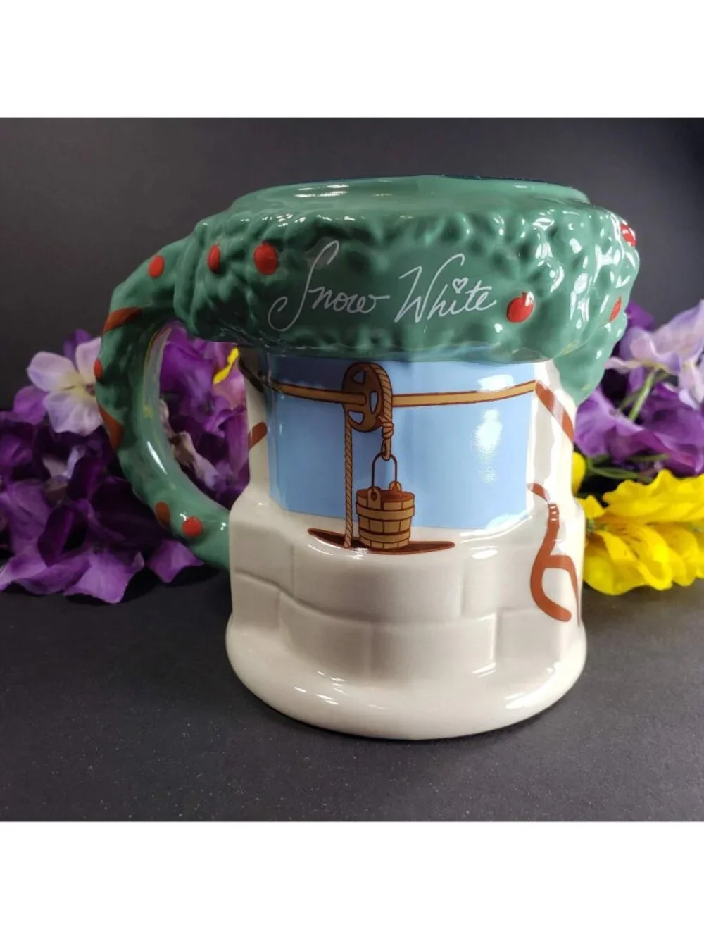Disney Parks Snow White Mug Wishing Well Kindest Ceramic Coffee Tea Cup Princess